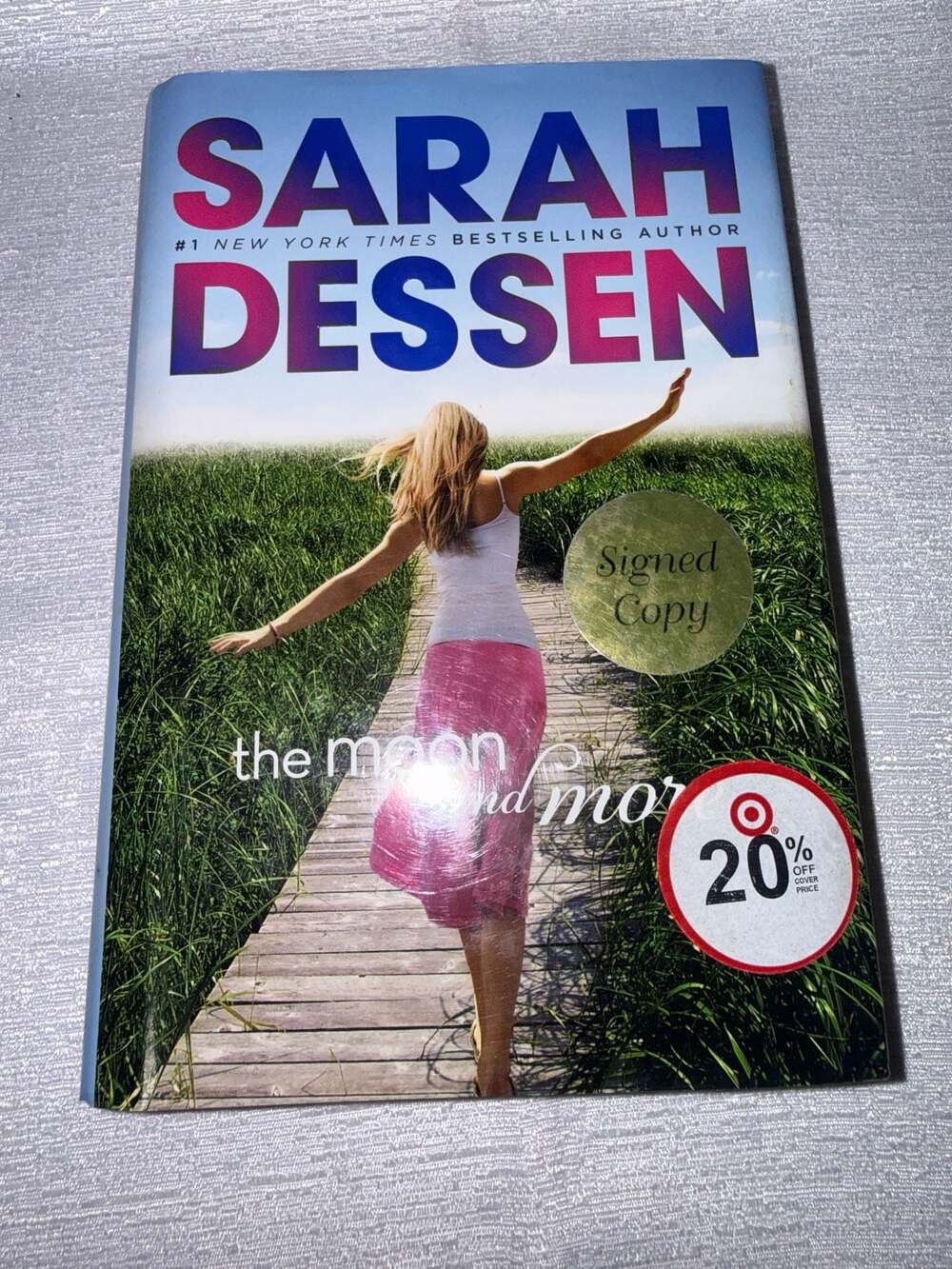 💲The Moon and More by Sarah Dessen (Signed Hardcover Edition)